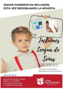 Incorporamos Lengua de Señas